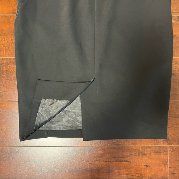 TED BAKER London Pencil Skirt Black Designer Size 2 US Size 6 - Picture 4 of 16